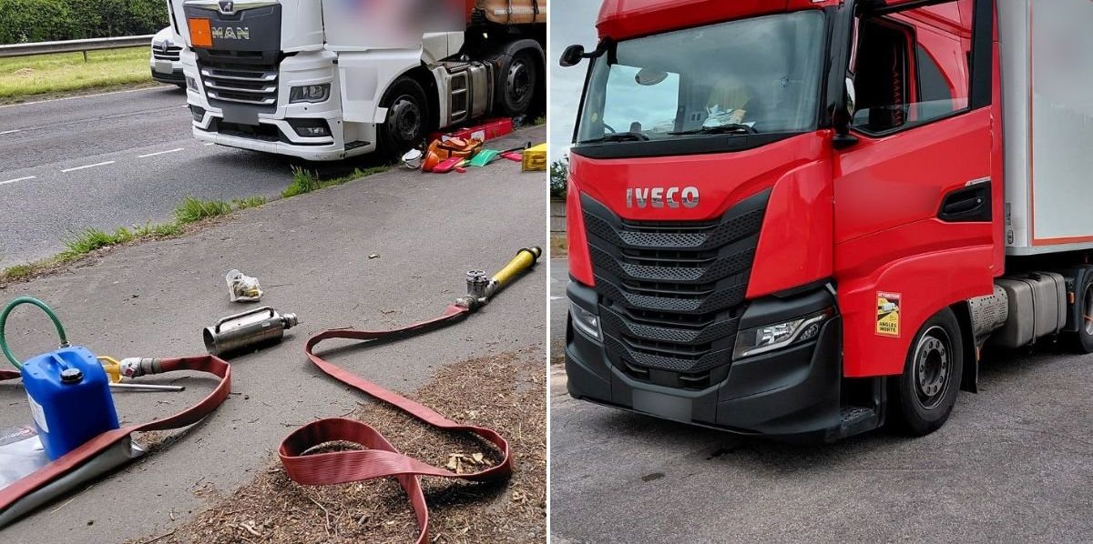 Drivers carrying ‘hazardous materials’ targeted in police crackdown including ‘acid leak’ incident Drivers carrying ‘hazardous materials’ targeted in police crackdown including ‘acid leak’ incident
