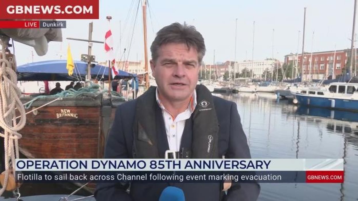 'It's incredibly important we remember': Watch as Dougie Beattie reports from Dunkirk on Operation Dynamo's 85th anniversary