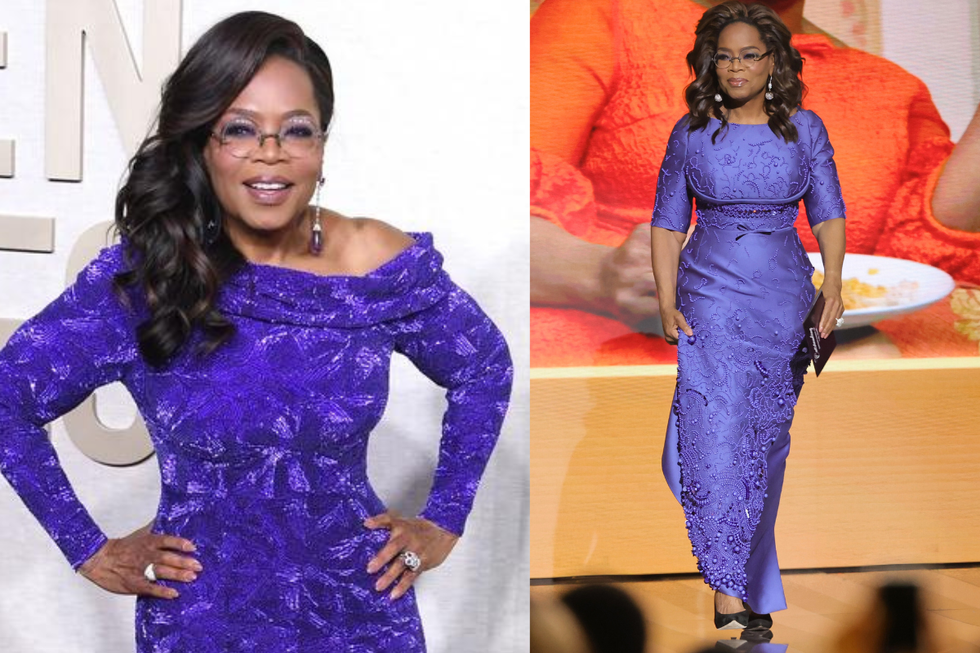 Oprah Winfrey at awards