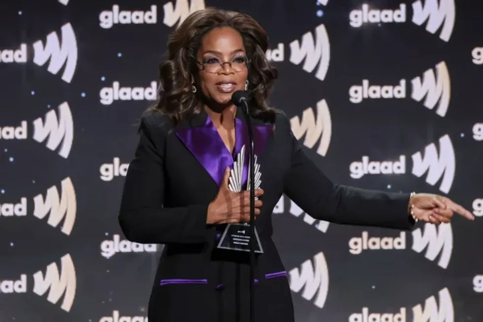 Oprah Winfrey at awards