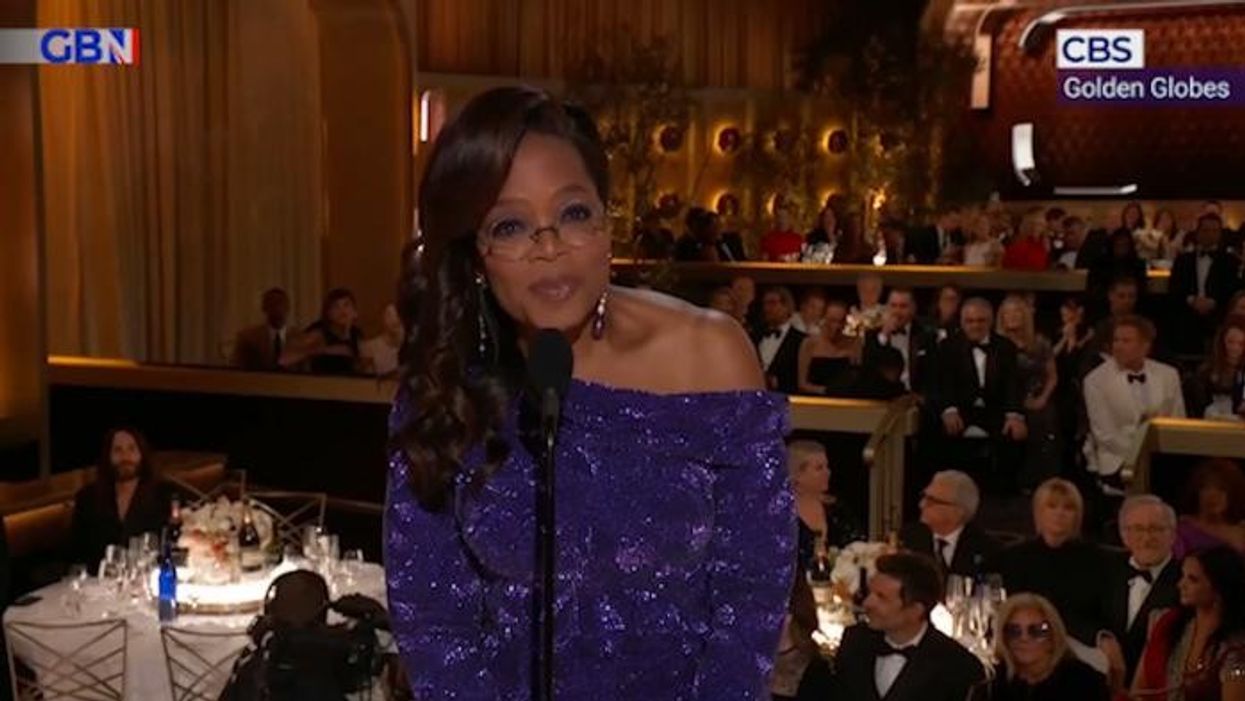 Oprah Winfrey showcases slimmed-down figure at awards do amid weight loss drug backlash