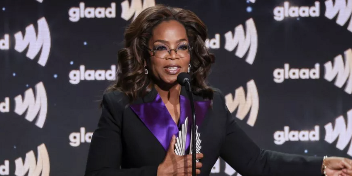 NextImg:Oprah Winfrey showcases slimmed-down figure at awards do amid weight loss drug backlash