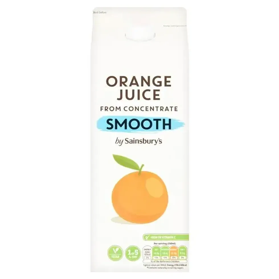orange juice carton