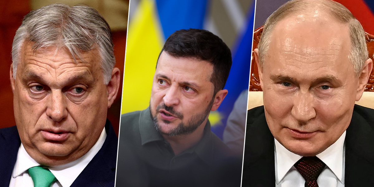 NextImg:Ukraine receives shock attack from Hungary as Orban claims control of ENTIRE western region