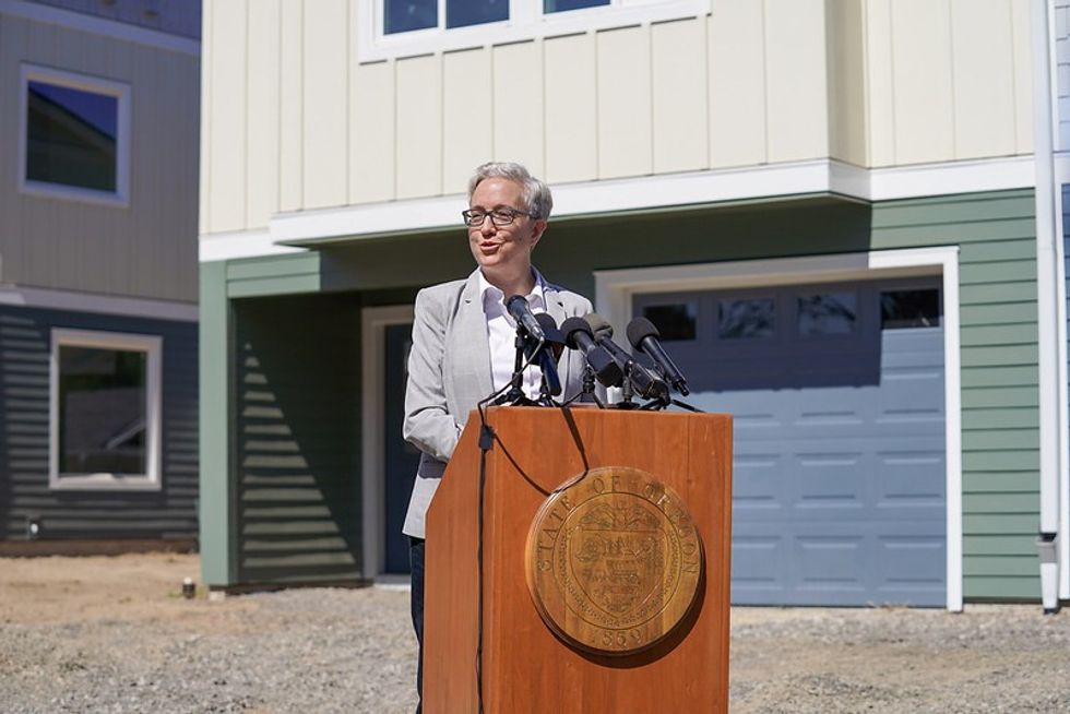 Oregon Governor Tina Kotek has supported
