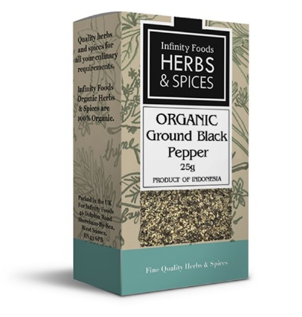 Organic Ground Black Pepper