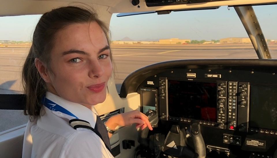 Oriana Pepper, a trainee commercial airline pilot died after she was bitten by a mosquito and developed an infection which spread to her brain