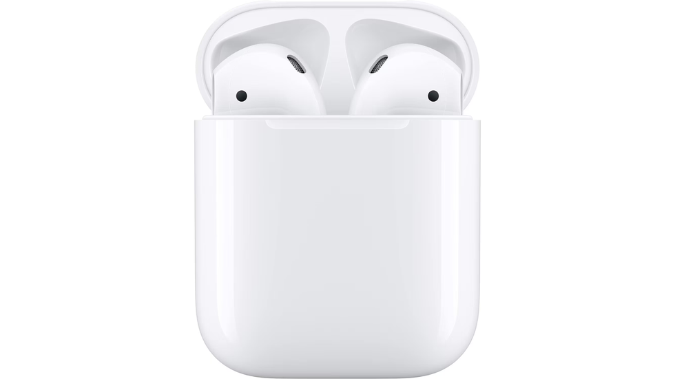 original apple airpods pictured in the charging case