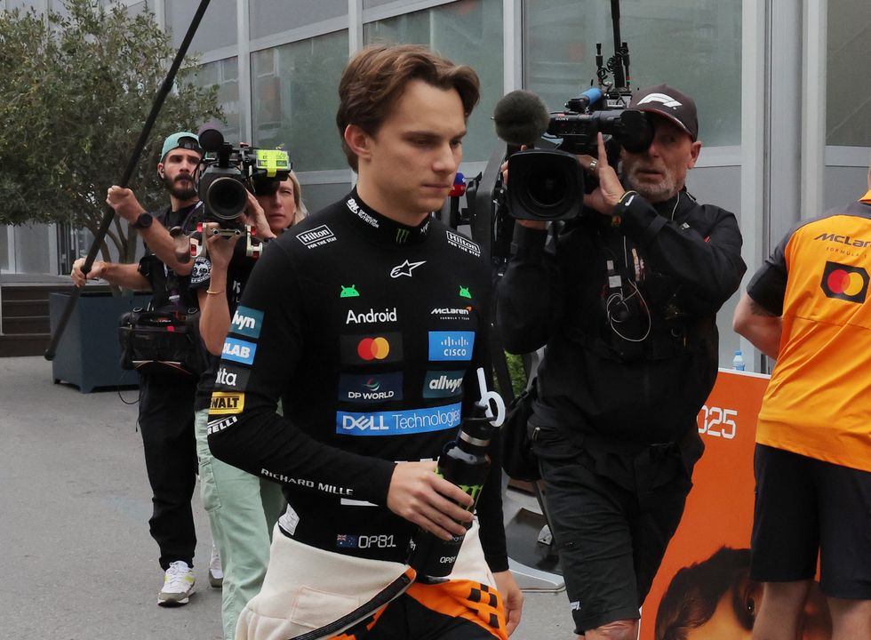 Oscar Piastri admitted he was solely to blame for his crash at the Azerbaijan Grand Prix