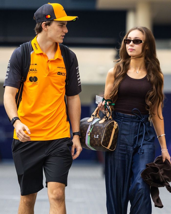 Oscar Piastri girlfriend Lily Zneimer