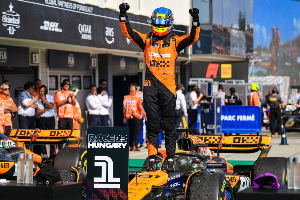 Oscar Piastri is the seventh different driver to win this year