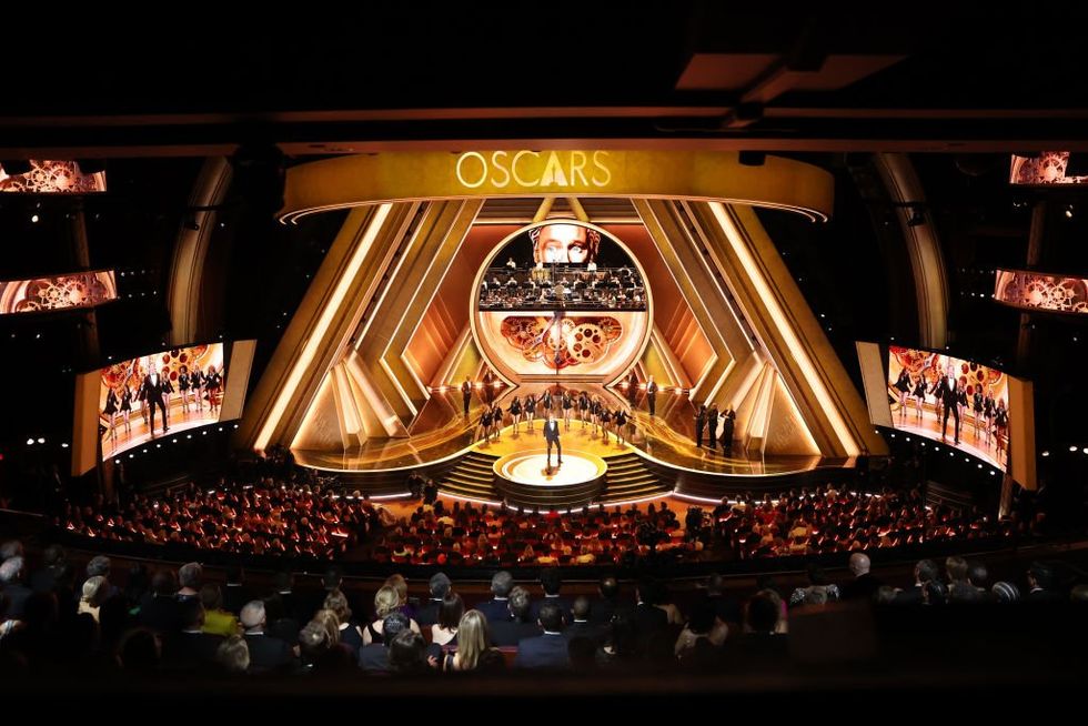 Oscars award ceremony stage
