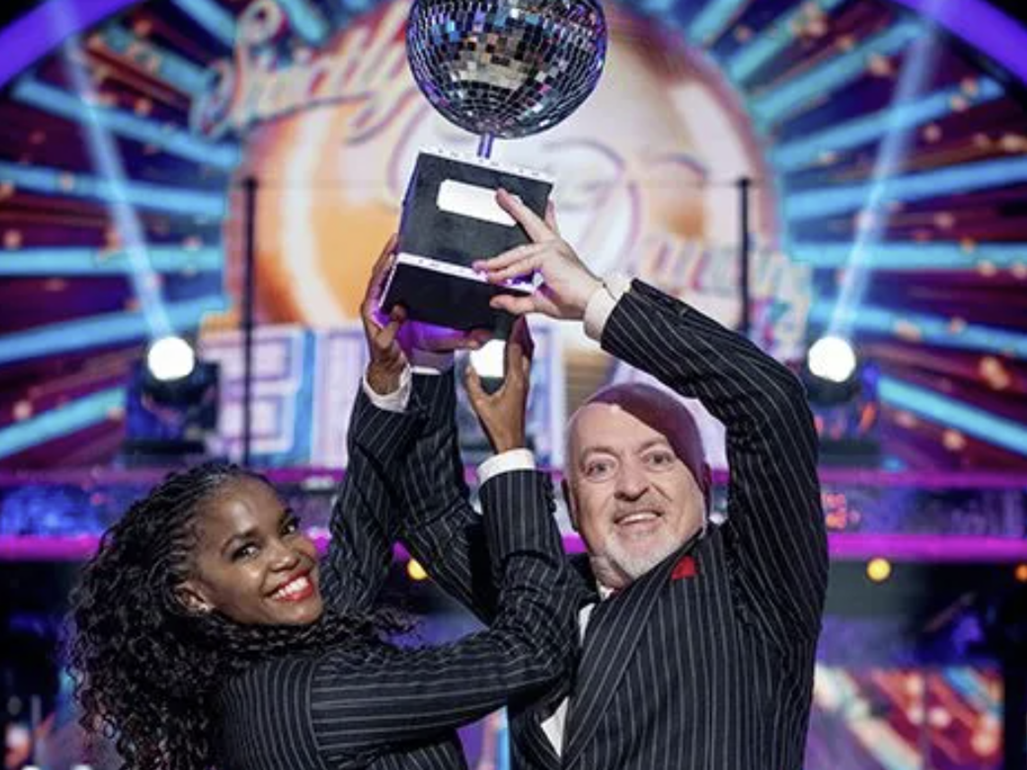 Oti Mabuse and Bill Bailey