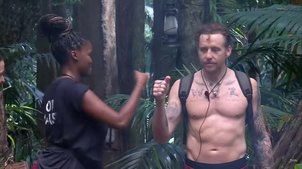 Oti Mabuse and Danny Jones