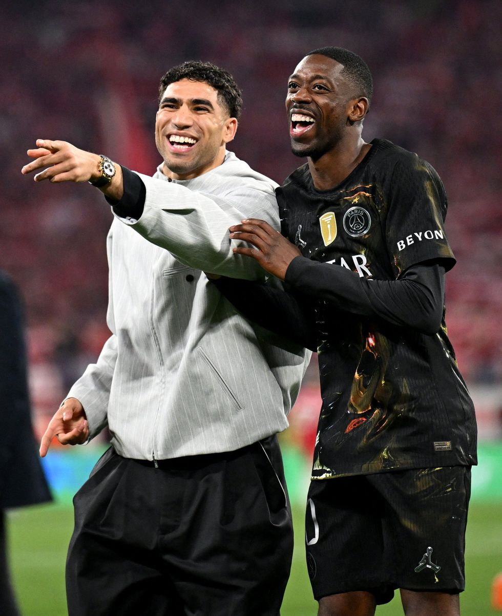 Ousmane Dembele was impressive as PSG battled their way into the Champions League final at Bayern Munich's expense