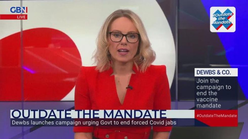 Michelle Dewberry calls on MPs to end the NHS vaccine mandate