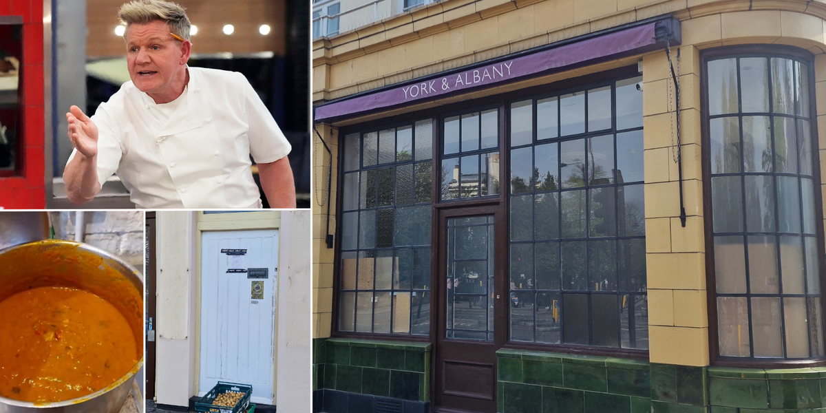 NextImg:'Professional' squatters who took over Gordon Ramsay's £13m pub turn it into soup kitchen