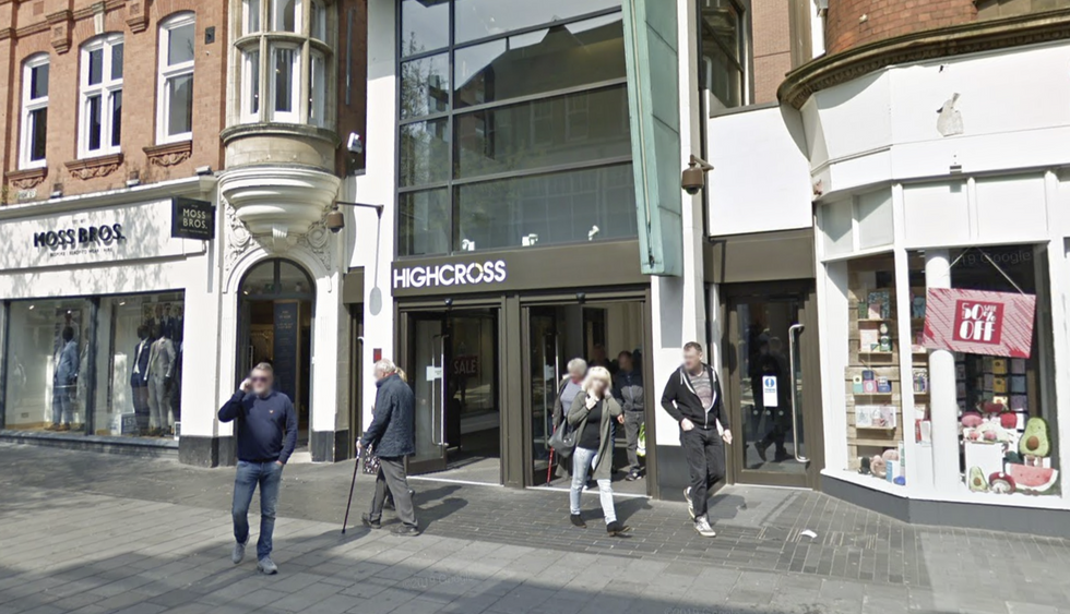 Outside Highcross