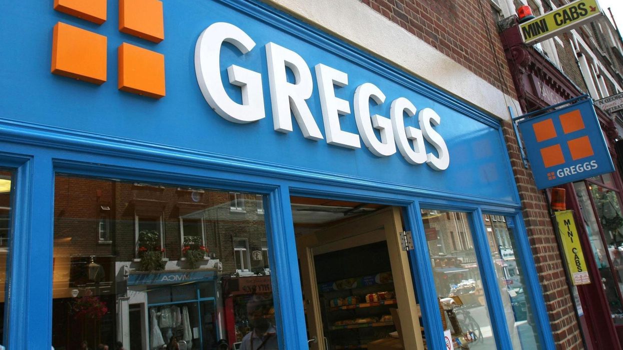 Outside of a Greggs store