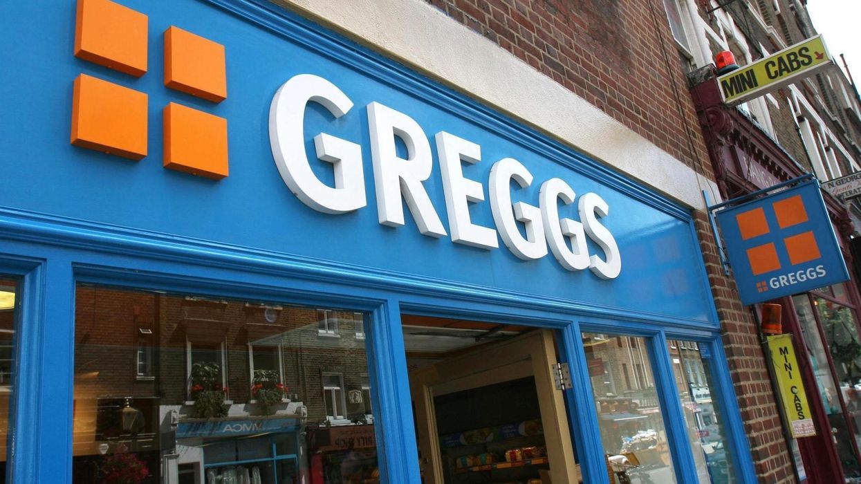 Outside of a Greggs store