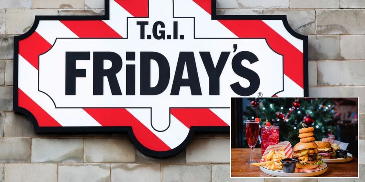 NextImg:TGI Friday's announces Christmas menu - including limited edition food and drink