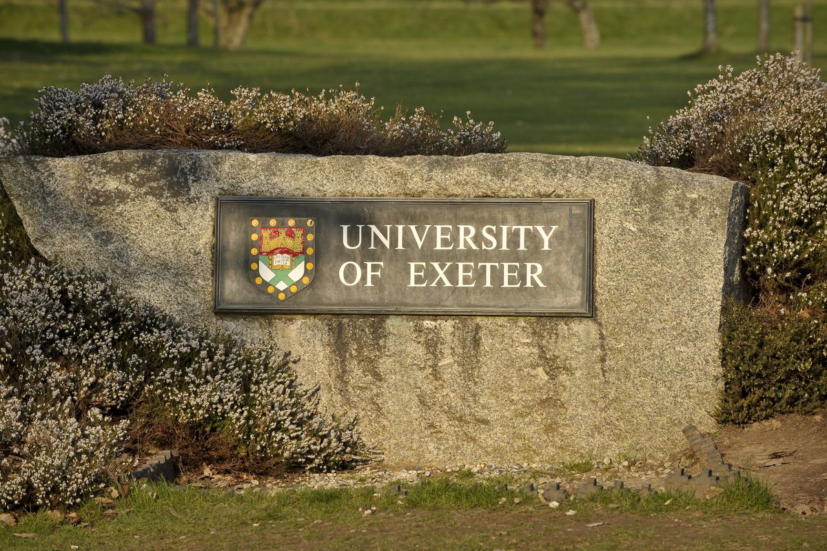 Outside of University of Exeter
