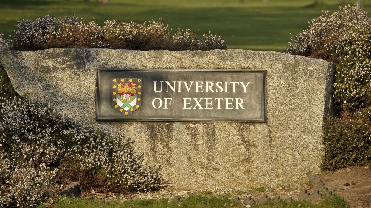 Outside of University of Exeter