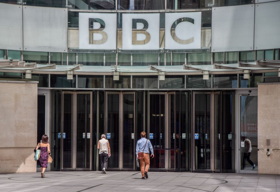 Outside the BBC