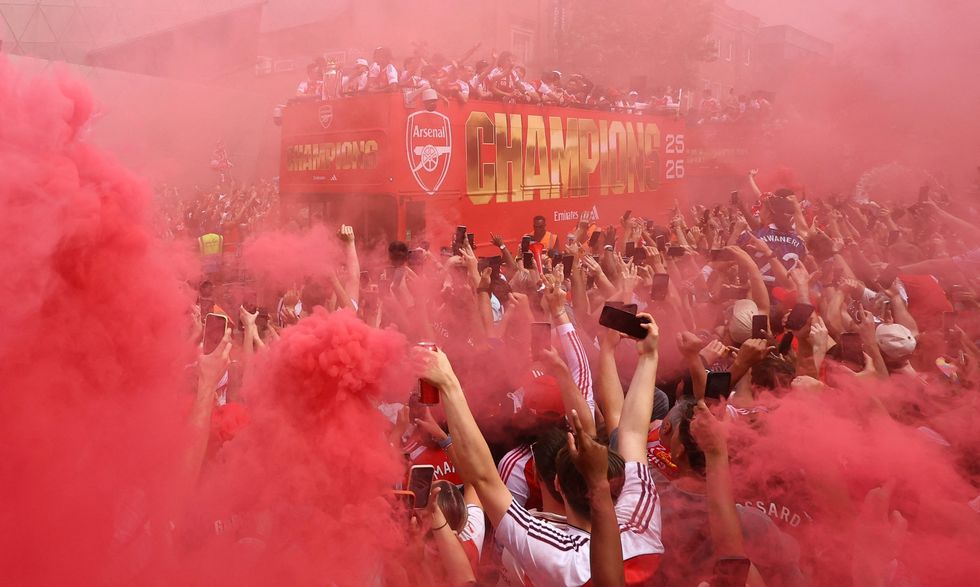 Over a million supporters have taken to the streets, causing huge travel chaos in London