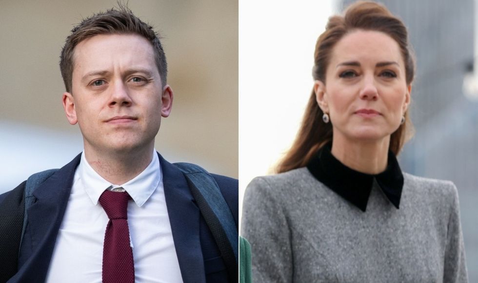 Owen Jones and Kate Middleton