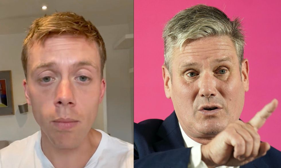 Owen Jones and Sir Keir Starmer