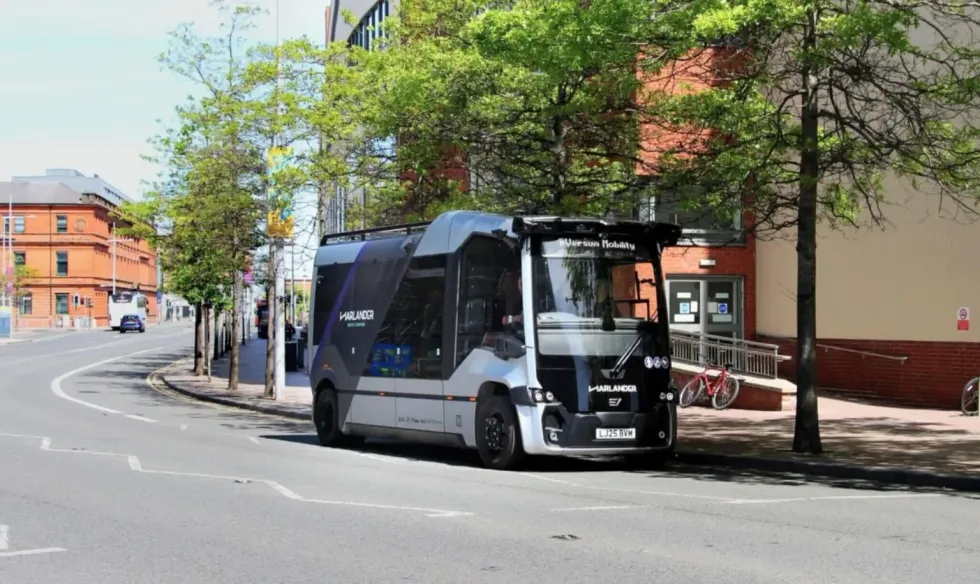 Oxa self-driving technology is utilised within Harlander shuttles in Northern Ireland