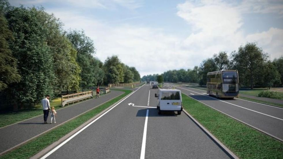 Oxford bus lanes