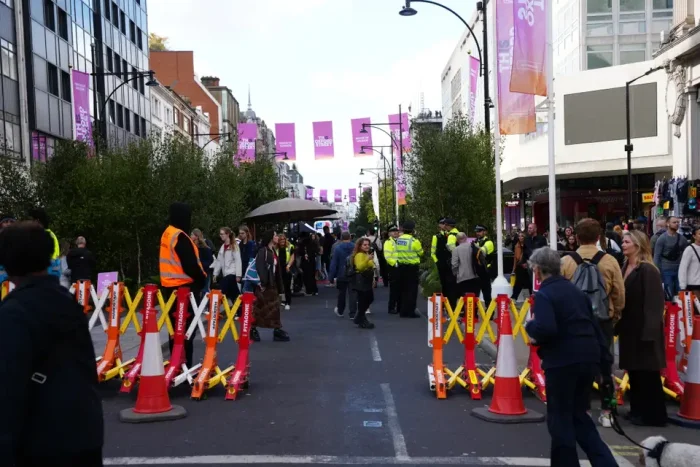 Oxford Street car ban