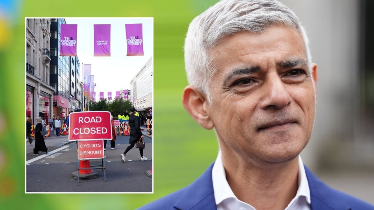 Oxford Street traffic-free trial and London Mayor Sadiq Khan