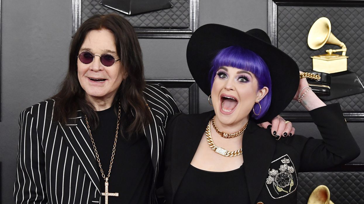 Ozzy and Kelly Osbourne