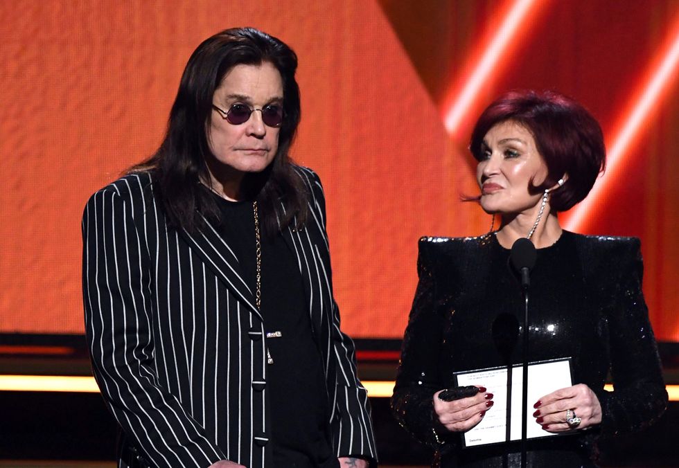 Ozzy and Sharon Osbourne