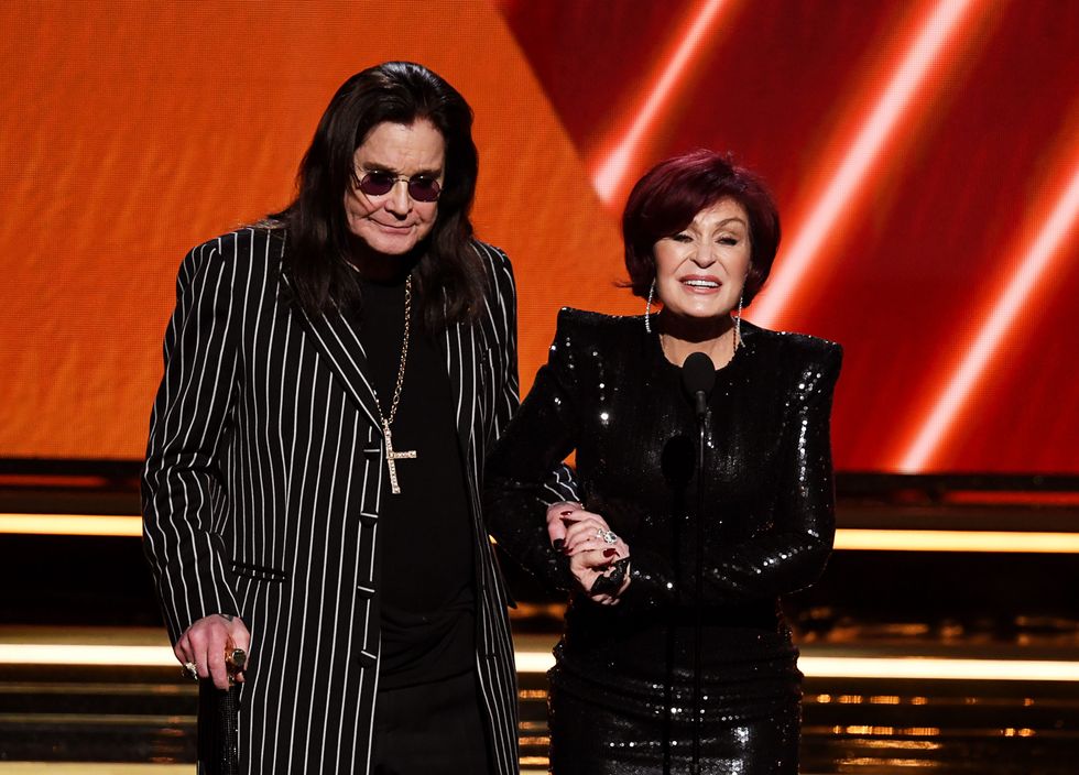 Ozzy and Sharon Osbourne