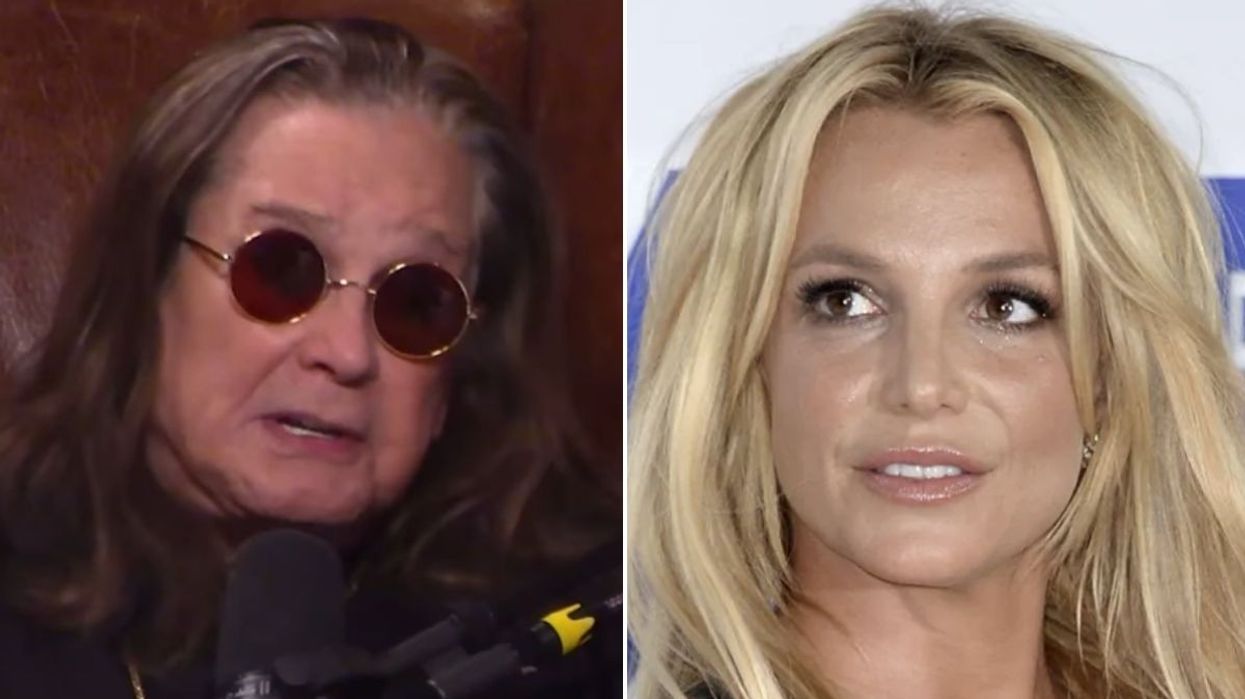 Ozzy Osbourne and Britney Spears