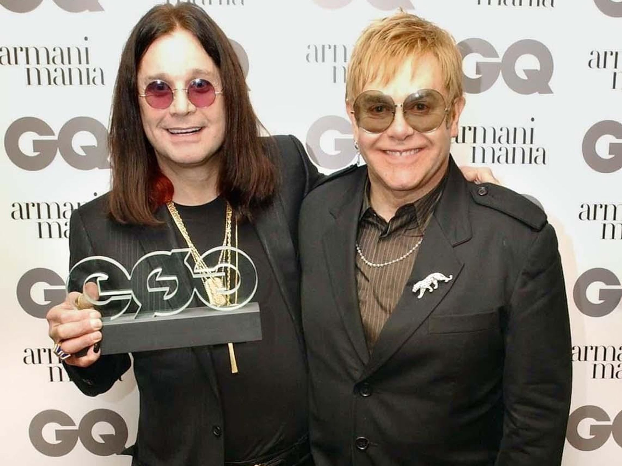 Ozzy Osbourne and Elton John