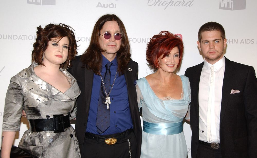 Ozzy Osbourne and his family