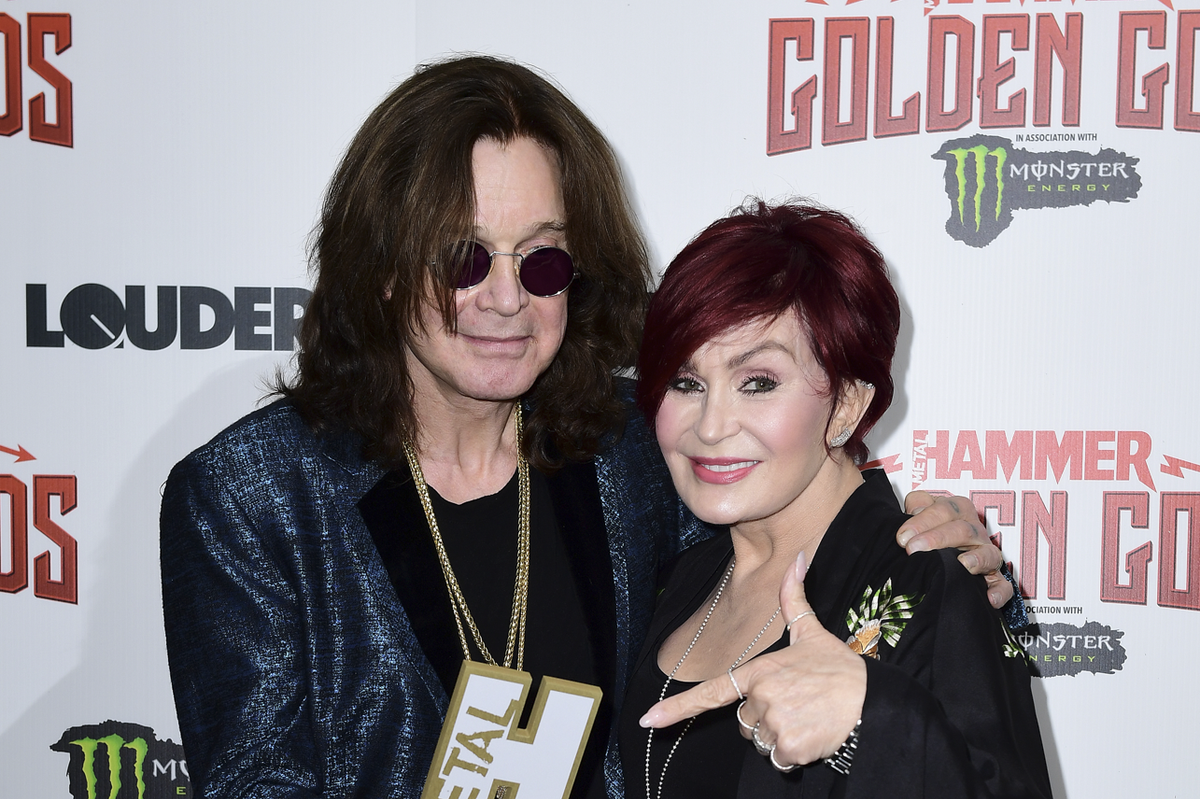 Ozzy Osbourne and Sharon Osbourne