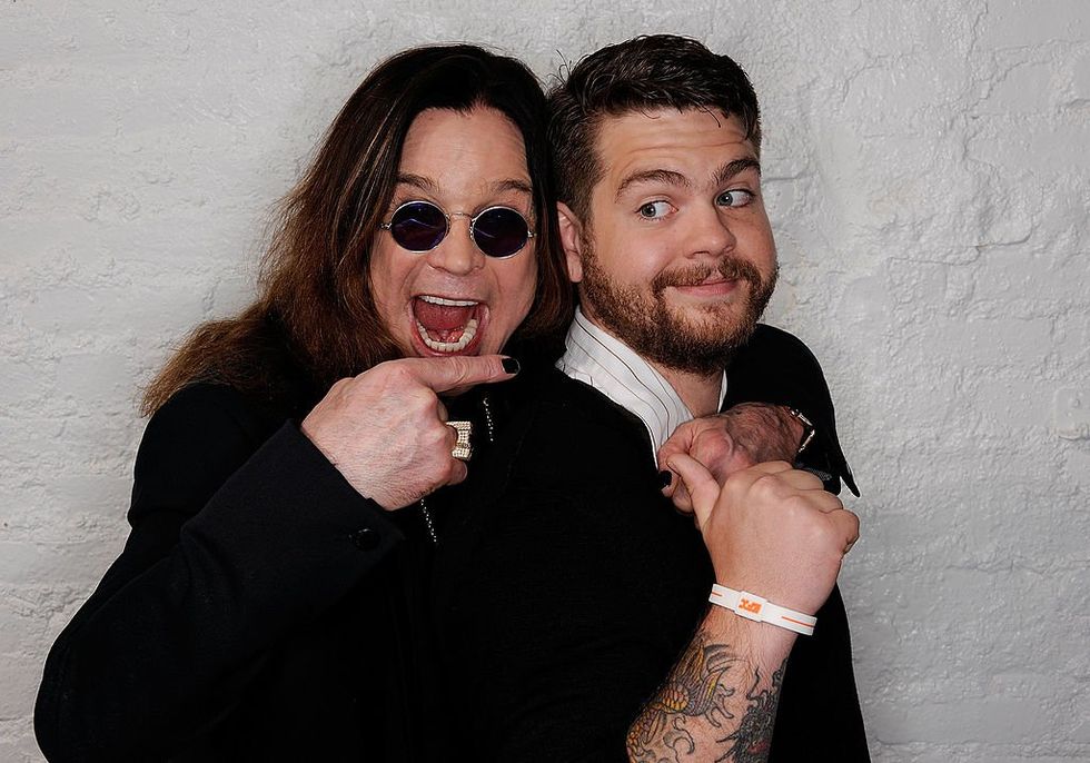 Ozzy Osbourne with Jack Osbourne