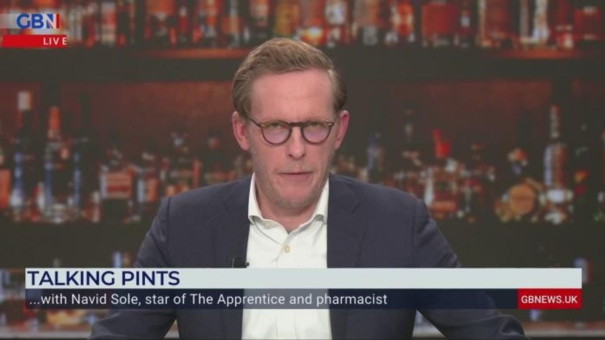 Laurence Fox challenges Apprentice star’s bisexuality during lively GB News interview - ‘It doesn’t exist!’