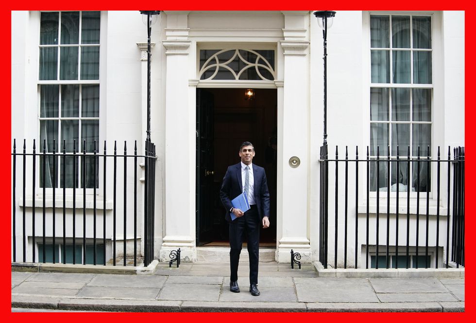 PABest Chancellor of the Exchequer Rishi Sunak leaves 11 Downing Street as he heads to the House of Commons, London, to deliver his Spring Statement. Picture date: Wednesday March 23, 2022.