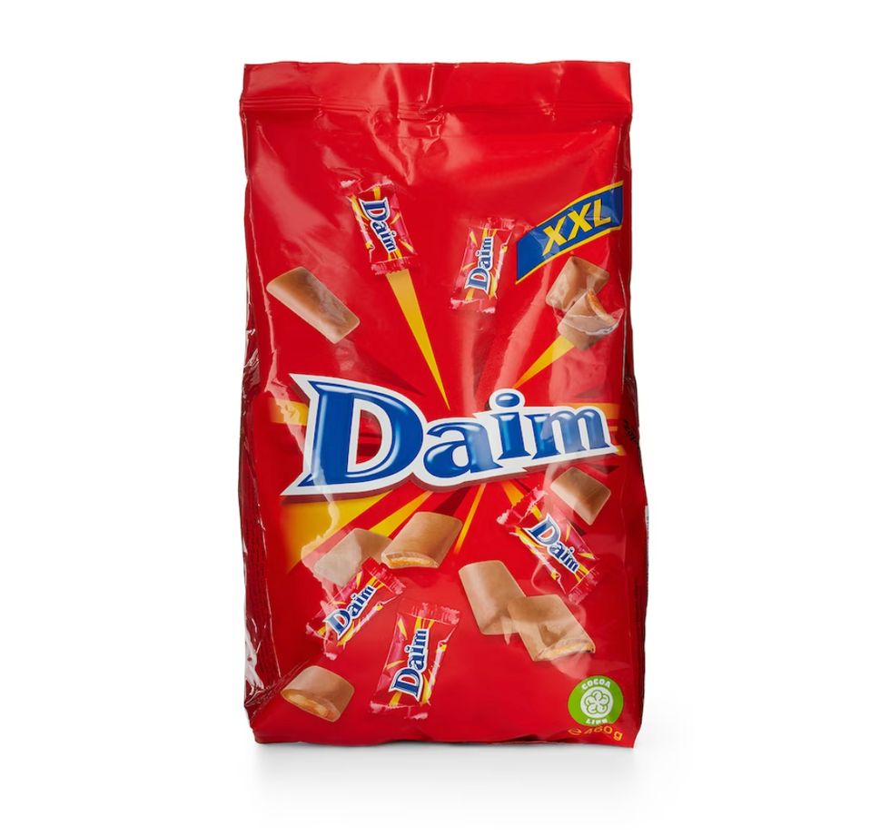 Packet of Daim bars