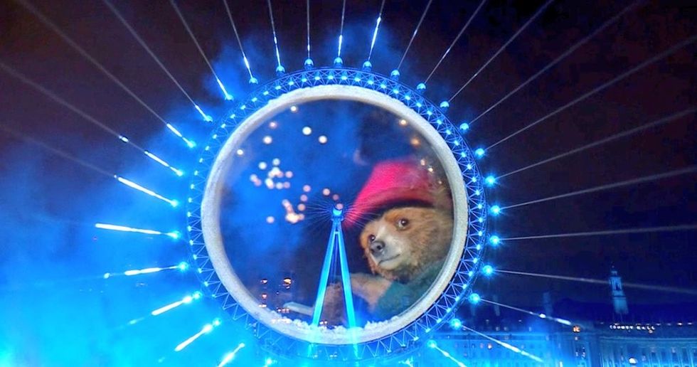 Paddington Bear featured in the celebrations