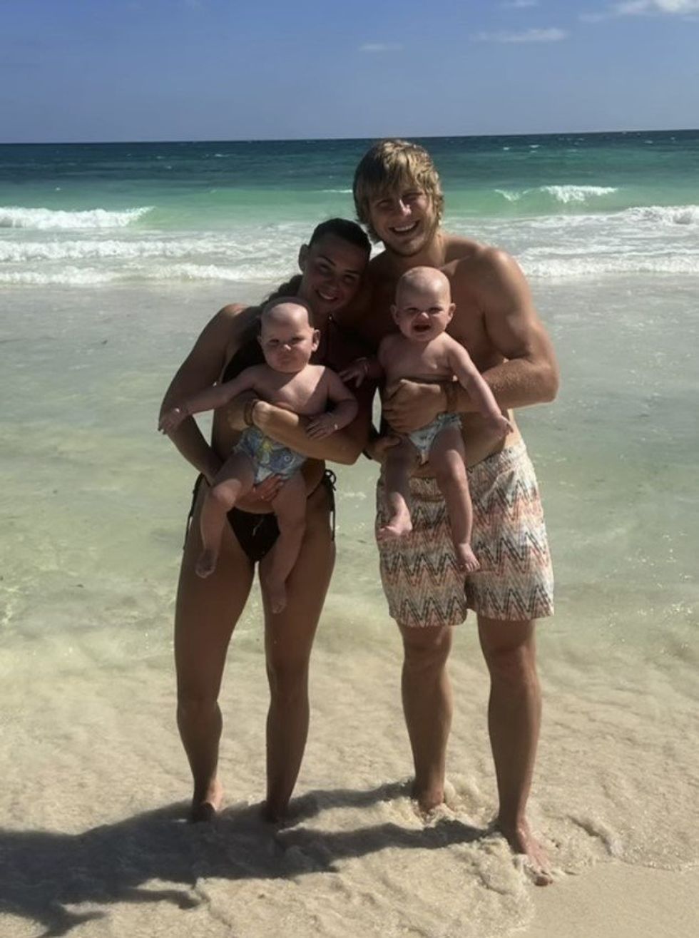 Paddy and Laura Pimblett share two children together, twin girls