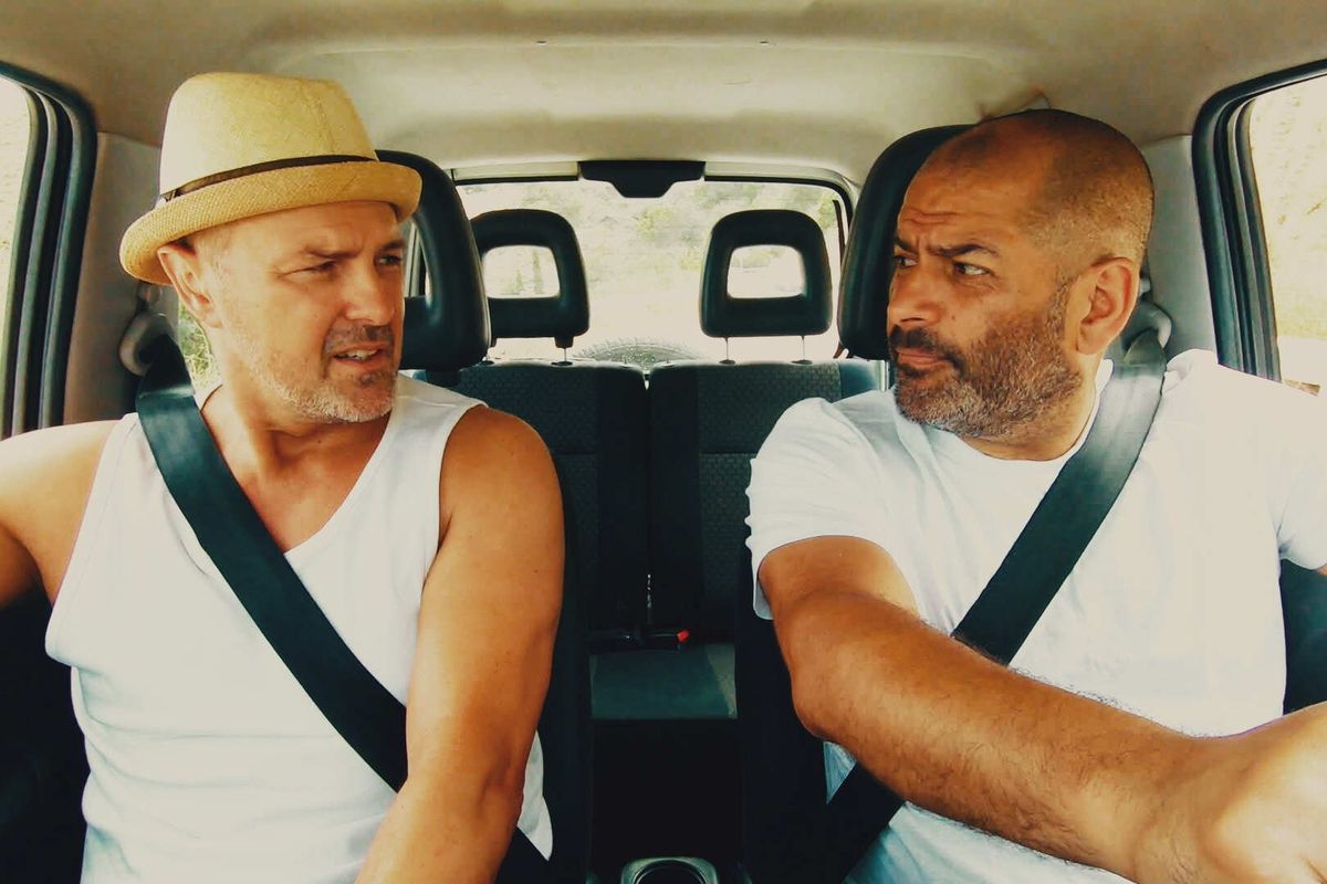 Paddy McGuinnes and Chris Harris