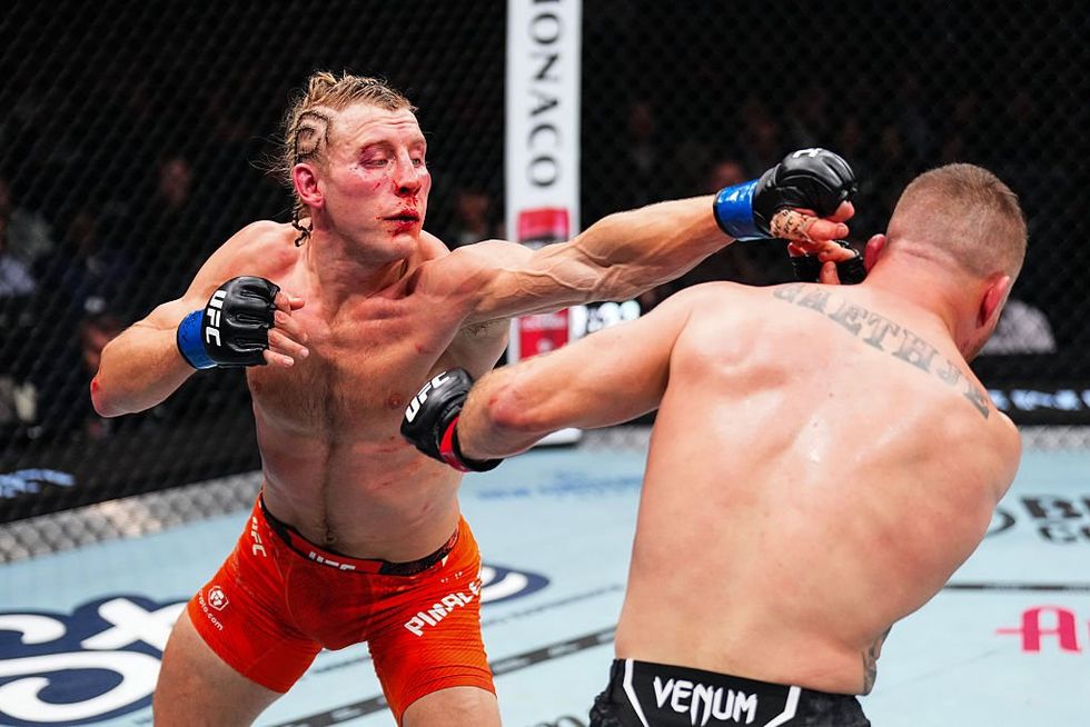 Paddy Pimblett and Justin Gaethje